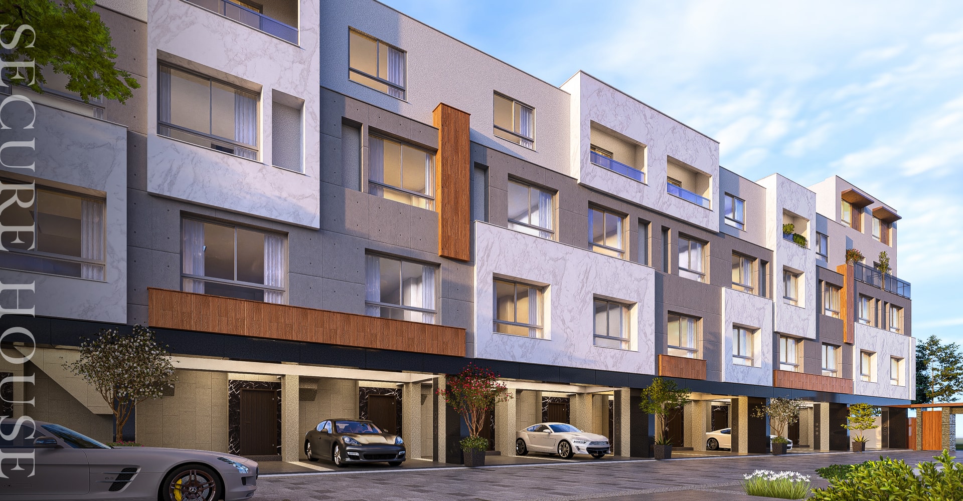 錸特莊園3D外觀示意圖